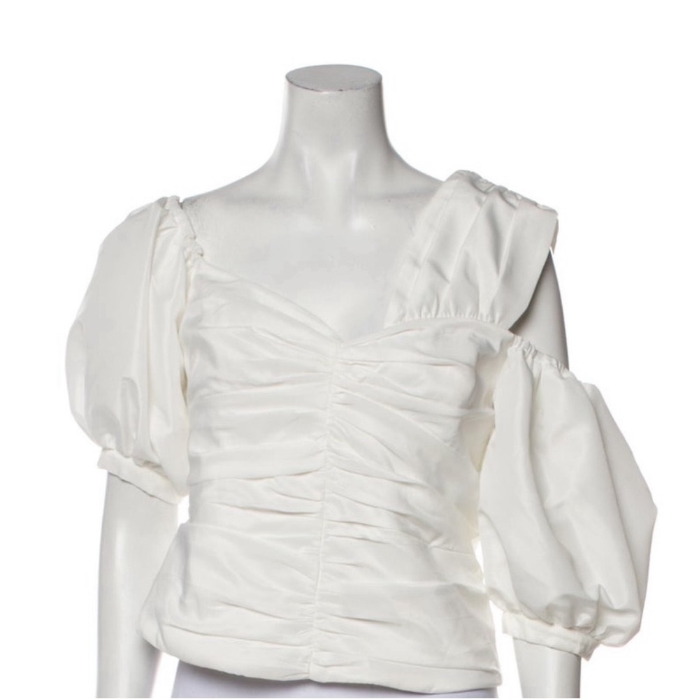 self portrait v-neck, quarter sleeve top, size medium, perfect condition